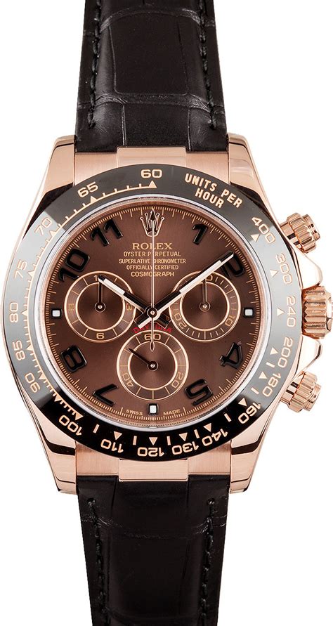 rolex daytona rose gold with leather strap|daytona rose gold price.